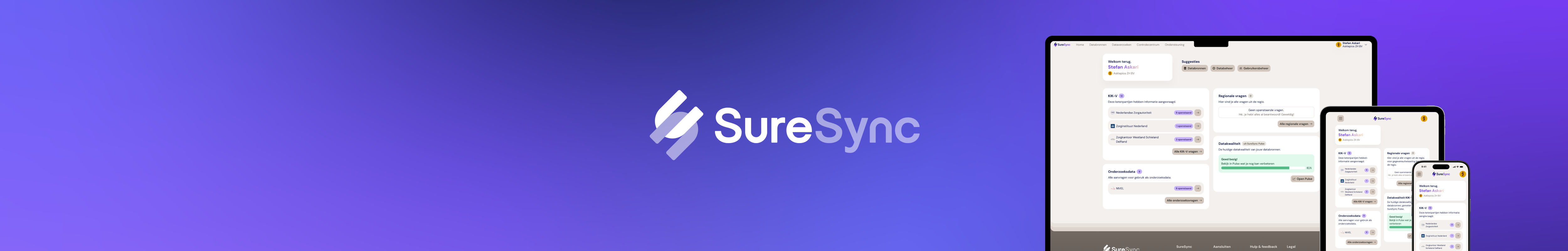 SureSync Desktop View